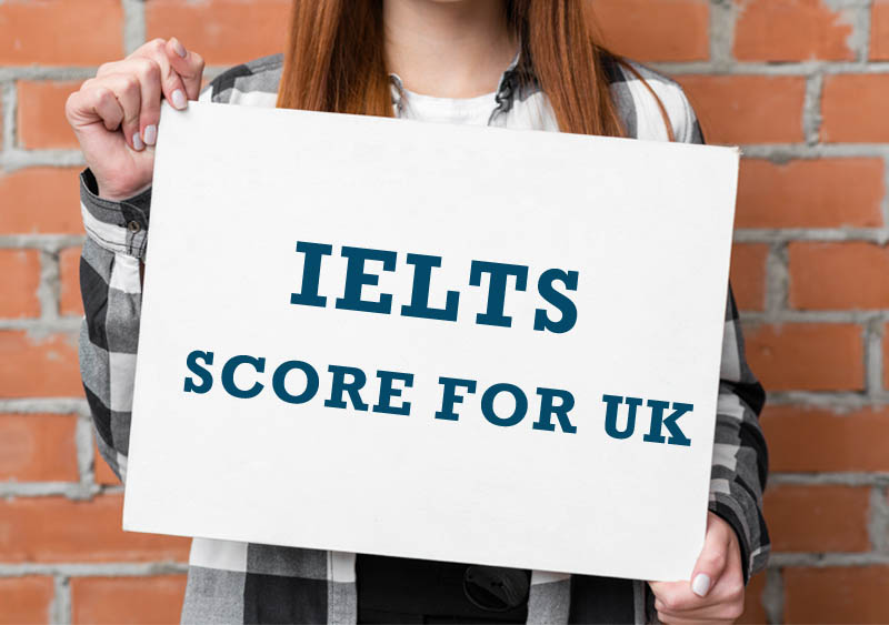 IELTS SCORE FOR UK