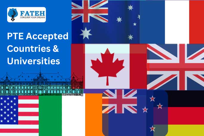 PTE accepted Countries