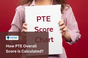 how pte score calculated