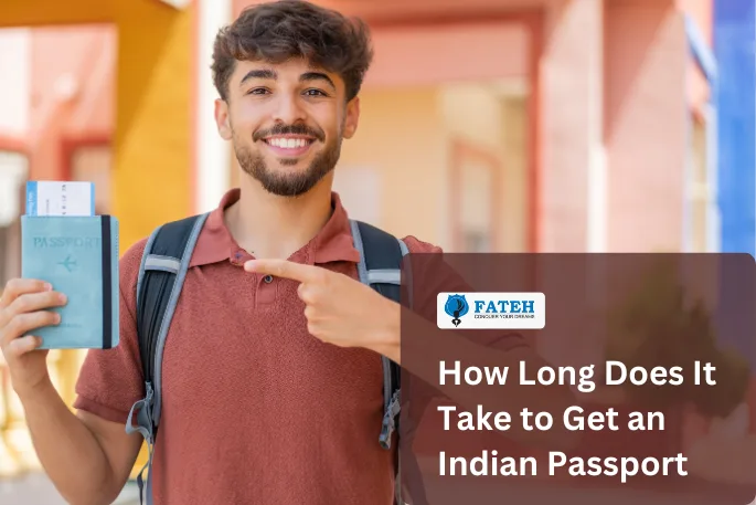 Indian passport processing timeline chart