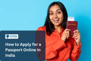 Online passport application process in India