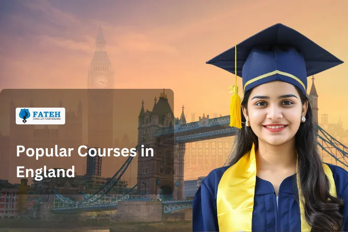 Most popular courses to study in England